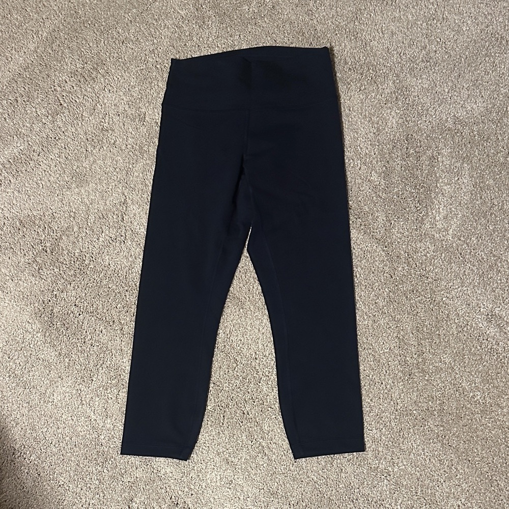 Lululemon Athletica Navy Capri Leggings